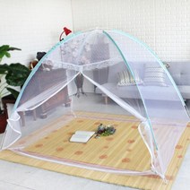 에덴 eden 숲속애 원터치모기장 자석문발 방충망 텐트모기장 현관방충망 모기장, 자석문발-블루 (120x210cm)