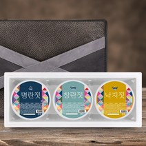 [설해담] 속초젓갈 알찬 선물세트 1호 명란+창란+낙지 각500g, 단품