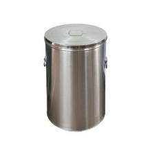 휴지통 사무실 객실 화장실에서 사용하는 110L 스텐휴지통, 단품