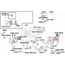 X-TOWN125 300 DT X125 360 레규레다 31600-ABD2-900, 단품