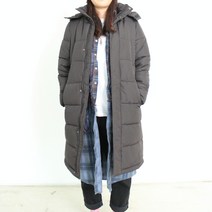 반센트 겨울 여자 캐쥬얼 경량 웰론 롱패딩 점퍼
