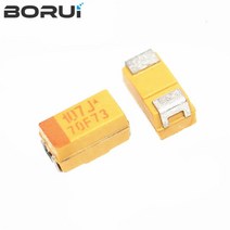 10pcs 3216 100 미크로포맷 6.3V 6V3 107 SMD 탄탈 콘덴서, 한개옵션0