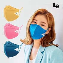 [iLe]재사용 가능한 친환경 방수마스크 3매 (Quad Cool-X)(썬플라워 외2종)(무료배송), 4. Quad Cool-X 썬플러워L 3매