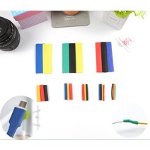 164pcs 전선 충전케이블 연결 열 수축튜브 1P 열수축튜브, DDB_상품선택