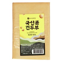 고소 담백 포두부 건두부 피 면 쌈두부, 260g, 1개