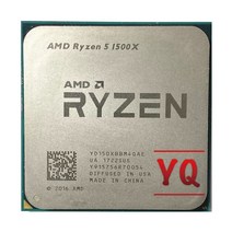 AMD-Ryzen 5 1500X 3.5 GHz 쿼드코어 8 코어 CPU 프로세서 L3 = 16M 65W YD150XBBM4GAE 소켓 AM4 라이젠 중, 한개옵션0, 한개옵션0
