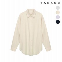 탱커스 여성 베이직 코튼 블라우스
