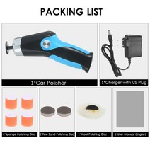 자동차 광택기 kkmoon 60w 미니 폴리싱 머신 8500rpm 가변 속도 145, 미국 플러그