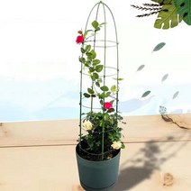 등산용 트렐리스 야외 정원 토마토 지지대 케이지 꽃 식물용 프레임 휴대용, 한개옵션0