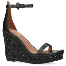 KURT GEIGER LONDON Shoreditch 에스파드리유 플랫폼 웨지 샌들