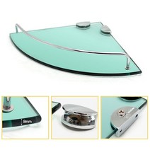 욕실 강화유리 코너선반 수납 정리대 두께8mm, 해당 상품 선택하기