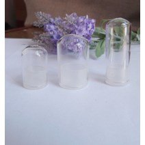 비즈공예 원석 10set 18x3020x3 025x3 820x50mm 투명 유리 병 상단 구멍 플라스틱 트레이 O 공장 농장 용, 05 25x38mm