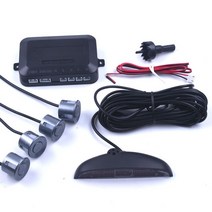 주차센서 후방감지기 차량검지기 Parktronic-LED 역방향 백업 주차 레이더 모니터 감지기 시스템 백라이트, 03 Gray