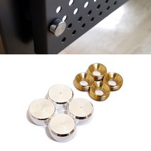 카런 고급형 메탈 피스마감재 볼트캡 (실버 4개한세트)