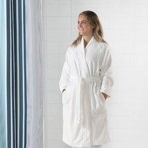 이케아 ROCKAN 로콘 고급 샤워 가운 면 100% S/M L/XL 사이즈, 그레이