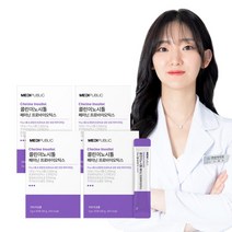 메디퍼블릭 콜린 이노시톨 페미닌 프로바이오틱스 질유래 질정 유산균, 4개, 30포
