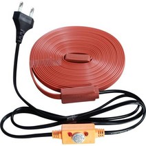 동파방지 배관용품 수도배관자재 수전 보온 단열 수도 열선 동파방지기 센서형 히팅케이블 3M, 상세페이지 참조