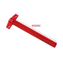 T자 목공자 눈금자 160-760MM 알루미늄 마킹 측정 목공구, 400MM