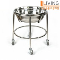 업소용 식당용 스텐 바구니 소쿠리 운반 튀김 운반카 4바퀴 지름 63cm 이동 카트 식당 공장 라인 이동카트 서빙카 밀차 구루마 수레 운반차 배식카트 퇴식카트, ★소쿠리운반카 - 4인치바퀴(지름 10cm)☆