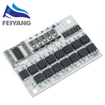 5S 4S 3S BMS 100A 21V 18V 16.8V 12V 18650 리튬 이온 LMO 삼원 리튬 배터리 보호 회로 기판 밸런스 충전 전자 부품 액세서리 소스, 4S 16.8V 100A