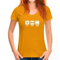 Men Clothing Eat Sleep Scoot Push Stunt Funny T Shirt 코튼 반팔 티셔츠 탑스 Camiseta 남성 의류, 10 WoMen Ginger_07 XXL