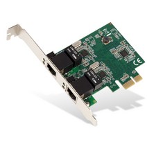 [next유선랜카드] 넥스트 1G Dual Port Teaming PCI-Express Lan Card 데스크탑용, NEXT-3102D EX