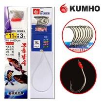 금호 8 10본 모듬채비 우럭 가자미 도다리 농어 묶음바늘 낚시 바늘 채비 세트