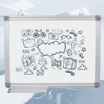 회사 알림판용 벽걸이 미니 화이트보드 행사표 스케줄 강의실 가정 칠판