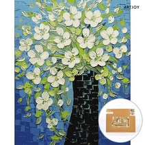 아트조이 DIY 명화그리기 (물감2배) 굴뚝 속 피어난 꽃 40X50cm