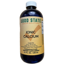 Good State Ionic Calcium Liquid Supplement - 144 mg - 8 oz - Ex: 6/24