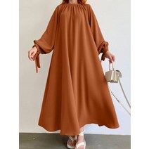 롱 원피스 맥시 여성 파티 드레스 여행 zanzea 패션 긴 퍼프 슬리브