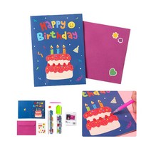 민화샵 보석십자수 생일 축하 메세지 카드 만들기세트