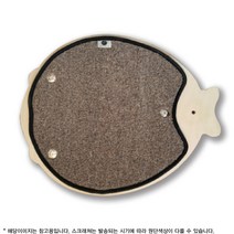 럭시캣 스크래쳐 캣폴 물고기형 발판용, 물고기발판/브라운