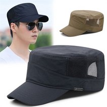 아웃도어모자 등산모자 여름 메쉬모자 메쉬군모, 네이비