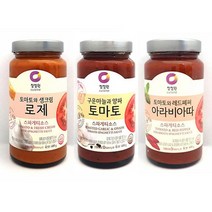 카시오마켓 청정원 스파게티소스600g 로제스파게티소스 아라비아따 토마토, 토마토소스600g