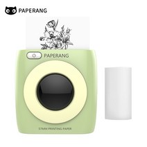 인생네컷 기계 스티커 사진기 스마트폰 사진 인화기 paperang p2 pocket printer 300dpi 블루투스 무선 프린터 휴대용 열전사 프린터 영수증 라벨 69, 초록, 협력사