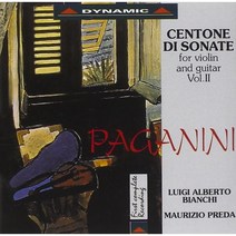 [CD] Luigi Alberto Bianchi 파가니니: 바이올린과 기타를 위한 소나타 2집 (Paganini: Centone di Sonate for v...