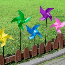 왕바람개비 만들기 세트 UDOPT001Z, 노란색