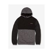 볼컴 남성 부문 컬러 블록 풀오버 후드 블랙/그레이 스몰 S 458566