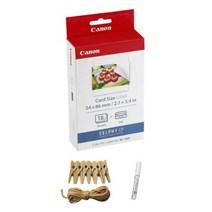캐논 셀피 인화지 스티커용지 18p KC-18IF + 포토라인 + 미피펜 랜덤 발송, 2X3, 10세트