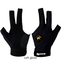 빌킹 당구 풀 큐 장갑 KONLLEN 3 손가락 왼쪽 오른손 캐롬 전문가용 액세서리, [10] Navy blue