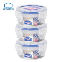 락앤락 클래식 원형 밀폐찬통 HPL931 100ml X 3개입 / 반찬통 / 냉장고보관 / 밀폐용기, 3개