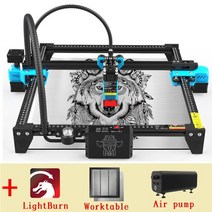 레이저각인기 레이저 조각 기계 15w40w 스마트폰 app wifi 제어 금속 레이저 조각사 목공 cnc 라우터 가죽 절단기, 우리를, 패키지 7, 80w