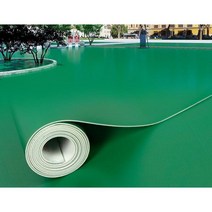 PVC 녹색 장판 공장 상업용 바닥 매트 방수 미끄럼 방지 작업장, 두꺼운1.2mm퓨어옐로우-가정친화적
