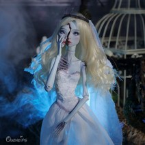 Eleni-BJD 실리콘 몬스터 하이 돌 1/4 Bebe Reborn 인형 애니메이션 완구 여아용 깜짝 선물, No Face up, Human TS Nude