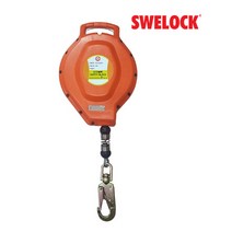 스왈록 KCS 표준형 안전블록 블럭 10m 15m 표준형 경량 앵커 안전그네 안절벨트 락킹 추락방지 KB-1015