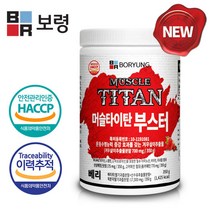 보령 머슬타이탄 부스터 350g 에너지보충제 아미노산, 단품, 단품