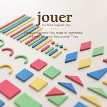 [꼬메모이] 쥬에 자석가베놀이 4종세트 / 유아 아기 자석 학습 놀이 교구 퍼즐 칠판 보드, 옵션선택:가베자석4종세트