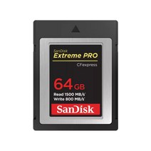 샌디스크 Extreme PRO CFexpress Card Type B, 64GB
