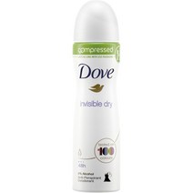 [영국] Dove 인비지블 드라이 안티퍼스피런트 데오도란트 에어로졸 75ml 75ml 1개, 20개